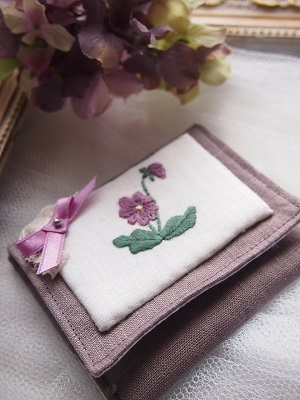 ミモザリースの刺繍ブローチ♪WSのご案内 北摂刺繍レッスン_d0240207_21052562.jpg