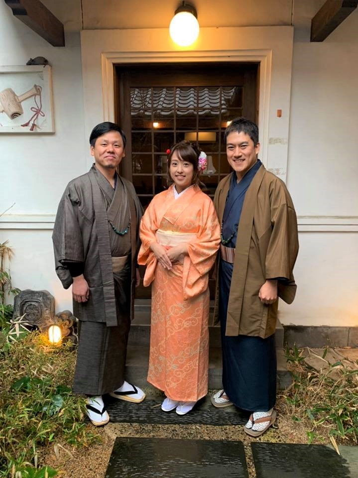 うすきチャンネル♪ 新年一発目はお着物で(*^^)_d0230676_15155799.jpg