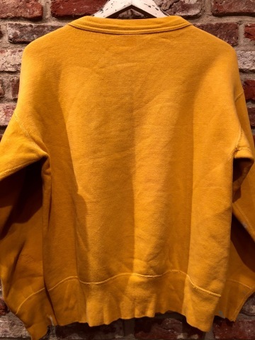 1950-60s \" UNKNOWN -MADE IN U.S.A- \" 100% COTTON 前Vガゼット VINTAGE C/N SWEAT SHIRTS ._d0172088_20075540.jpg