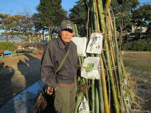 町内『左義長』＆一宮市長選の投票！！_d0095910_12180495.jpg