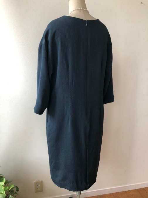 着物リメイク・着物からドルマン風スッキリワンピ_d0127925_18121860.jpg