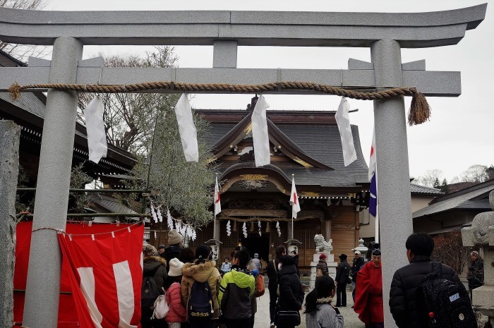 ■1月6日【田名八幡宮恒例の的祭】を見て来ました＾＾_b0033423_20070511.jpg