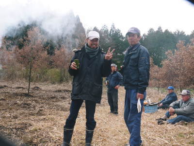 「御願立て」と「どんどや」 熊本県菊池市伊牟田の年行事(2019)_a0254656_18513080.jpg