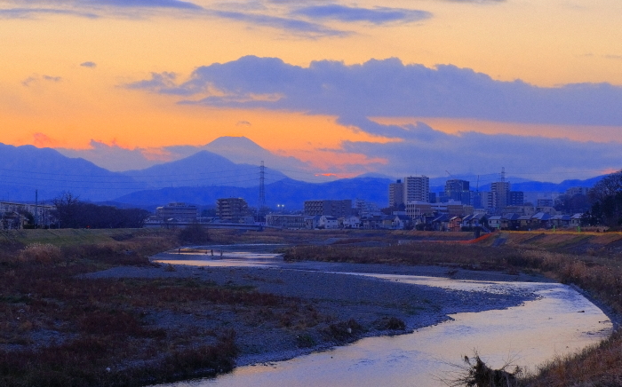 日野市上田.浅川堤防からの景観_a0150260_07533478.jpg