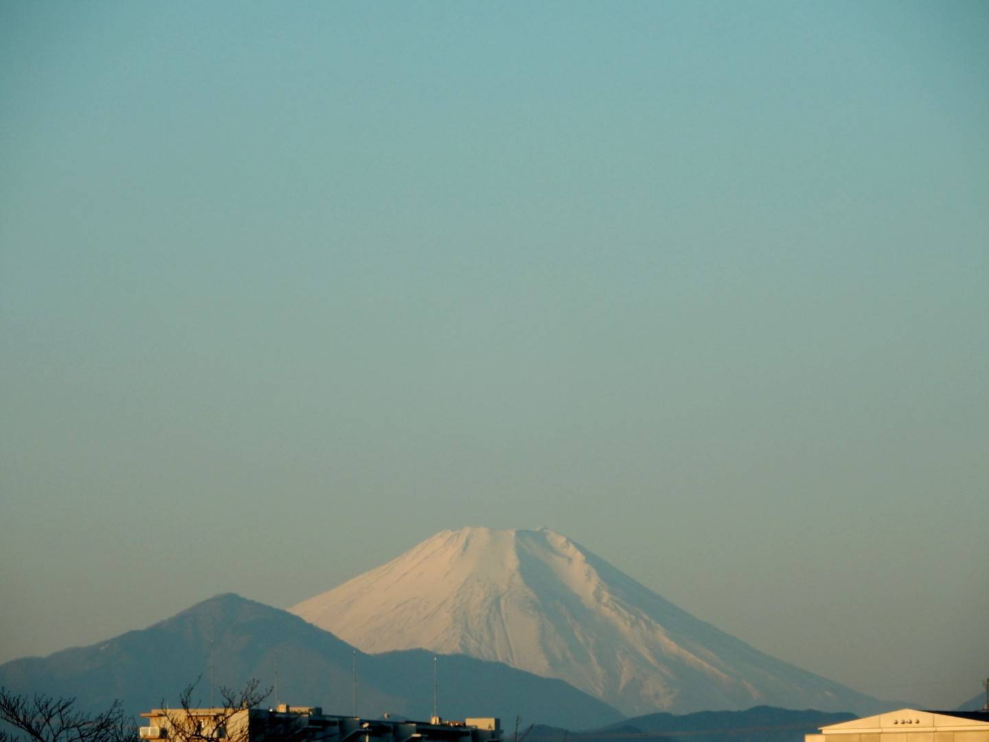 今朝の富士山　1月16日_b0404607_14525552.jpg