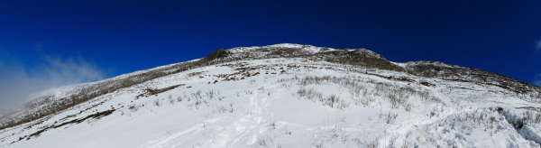 日本百名山　　雪の伊吹山 (1,377.3M)    登頂 編_d0170615_21390843.jpg