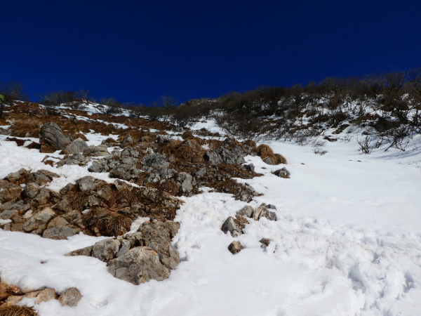 日本百名山　　雪の伊吹山 (1,377.3M)    登頂 編_d0170615_21395363.jpg