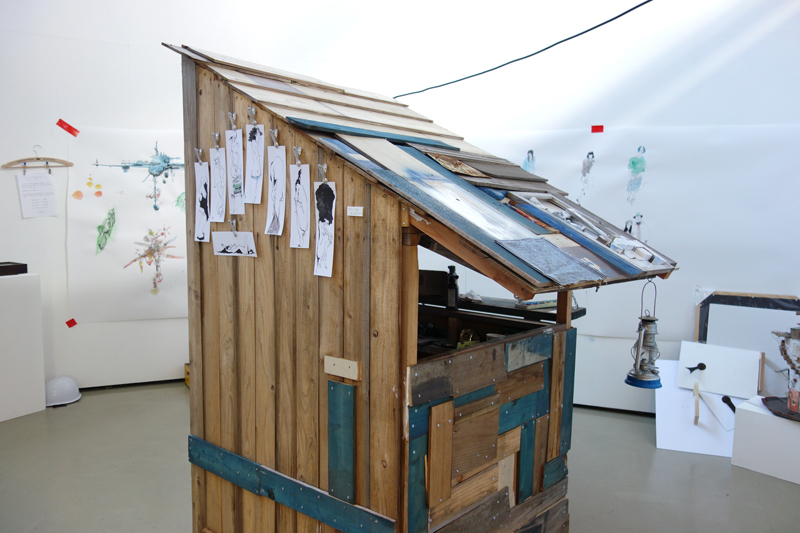 【戸倉弘一朗 個展 二千十九の一】大きな小屋、小さな小屋、すっごくちっちゃな小屋_a0017350_05180904.jpg