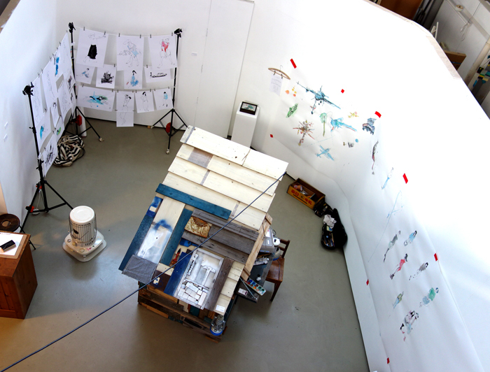 【戸倉弘一朗 個展 二千十九の一】大きな小屋、小さな小屋、すっごくちっちゃな小屋_a0017350_05261342.jpg