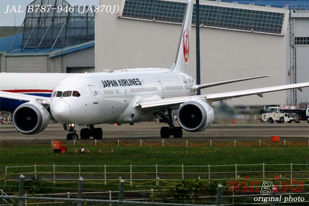 ‘19年 成田空港ﾚﾎﾟｰﾄ ･･･ ＪＡＬ／ＪＡ８７０Ｊ_f0352866_1953219.jpg