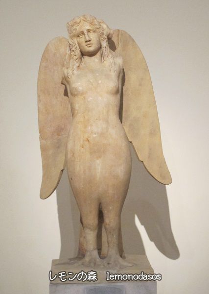 セイレーン像3体　アテネ国立考古学博物館_c0010496_18052733.jpg