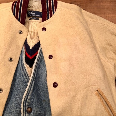 1970s \" Lee -STORM RIDER- \" DENIM × BOA - VINTAGE TRUCKER VEST - ._d0172088_21395674.jpg