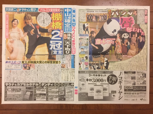 2018年度プロレス大賞受賞式_b0000829_2051648.jpg
