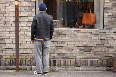 melple 進化するリネン素材を使用した \"MW Jacket\" ご紹介です。_f0191324_08490936.jpg