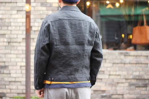 melple 進化するリネン素材を使用した \"MW Jacket\" ご紹介です。_f0191324_08493912.jpg