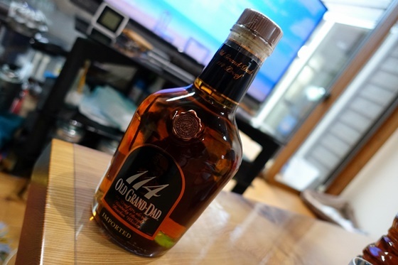 OLD GRAND DAD 114 バーボンウイスキー 750ml 封紙剥がれ