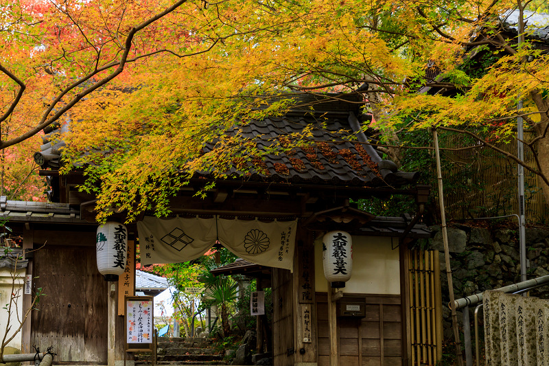 京の紅葉2018　毘沙門堂と山科聖天_f0155048_0185038.jpg