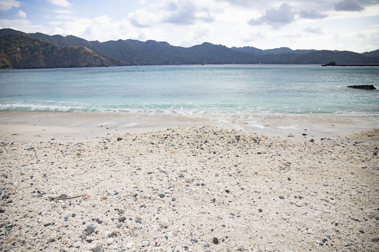 世界遺産の島の白砂ははっきりと珊瑚で作られていると 困難の中にこそ美がある 世界遺産の島の白砂ははっきりと珊瑚で作られていると 困難の中にこそ美がある