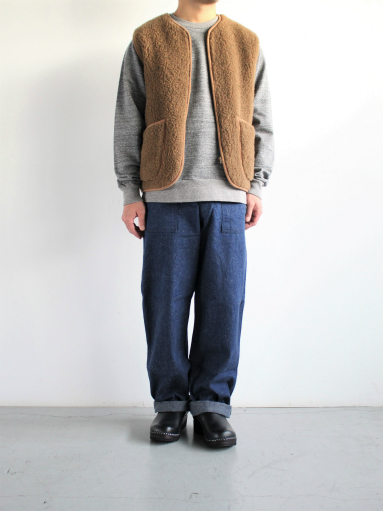 ARAN　FATIGUE PANTS - 10oz NEP DENIM _b0139281_11185659.jpg