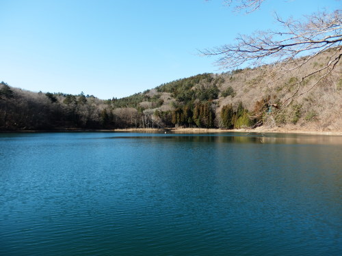 冬の四尾連湖・八坂峠・どんべえ峠_b0334084_12504043.jpg