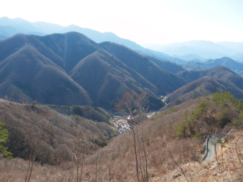 冬の四尾連湖・八坂峠・どんべえ峠_b0334084_12542847.jpg