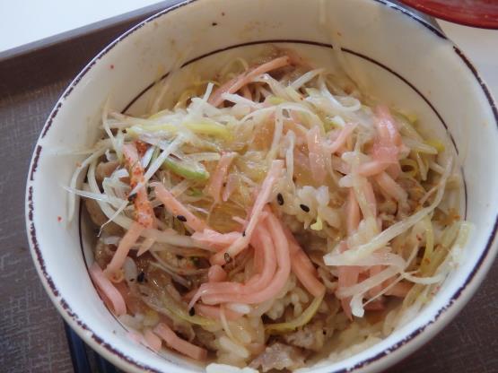 すき家の旨塩ダレ白髪ねぎ牛丼ミニ 脇浜店_c0118393_17343381.jpg