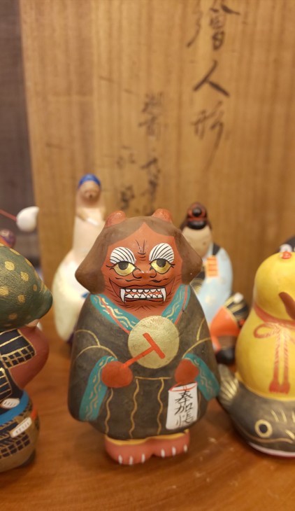 骨董の大津絵人形 : 江戸小物・和雑貨店「神田 ちょん子」