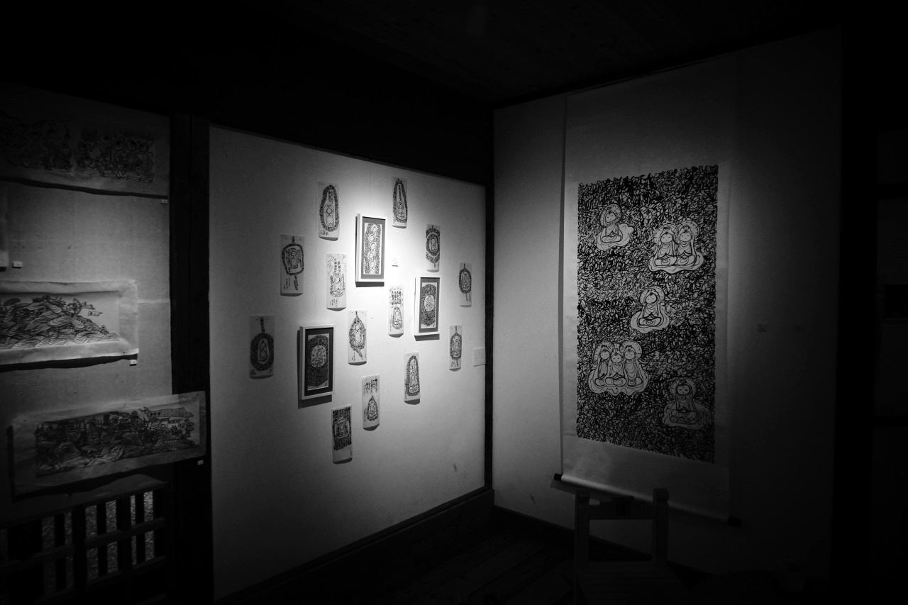 上原木呂展 @新潟絵屋_c0082800_21544981.jpg