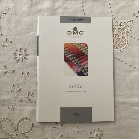 DMC社 新製品 さりげないラメ入り25番刺繍糸ETOILE 「エトワール」35色_a0157409_14185906.jpeg