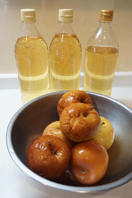 自家製リンゴ酢つくり 〜3ヶ月目〜_d0348118_14241740.jpeg