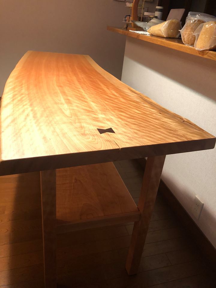 家具の納品事例【ミズメザクラのワークデスク(リメイク)】_b0211845_16401576.jpg