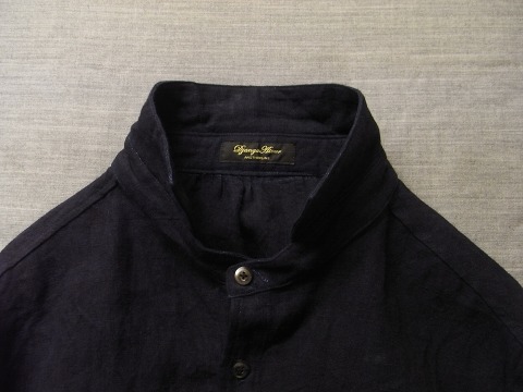 2月の製作 / classic frenchwork indigoheavylinen shirt_e0130546_14035762.jpg