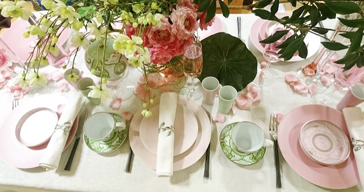 春の百貨店でのテーブルコーディネートセミナー Table Styling Blog
