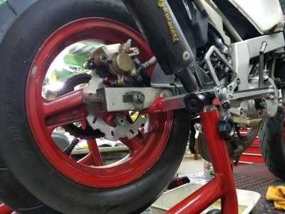 NSR80 メンテナンス② ブレーキ ‼_e0114857_09034999.jpg