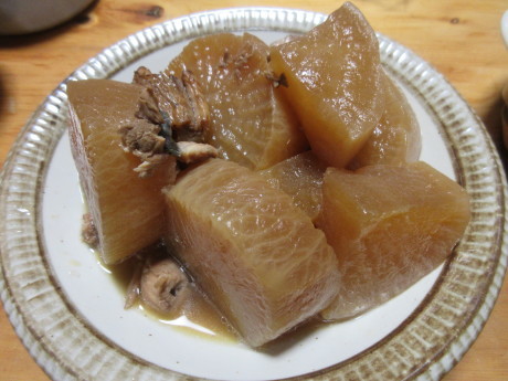 二日目のぶり大根・タンカン_a0203003_20153613.jpg