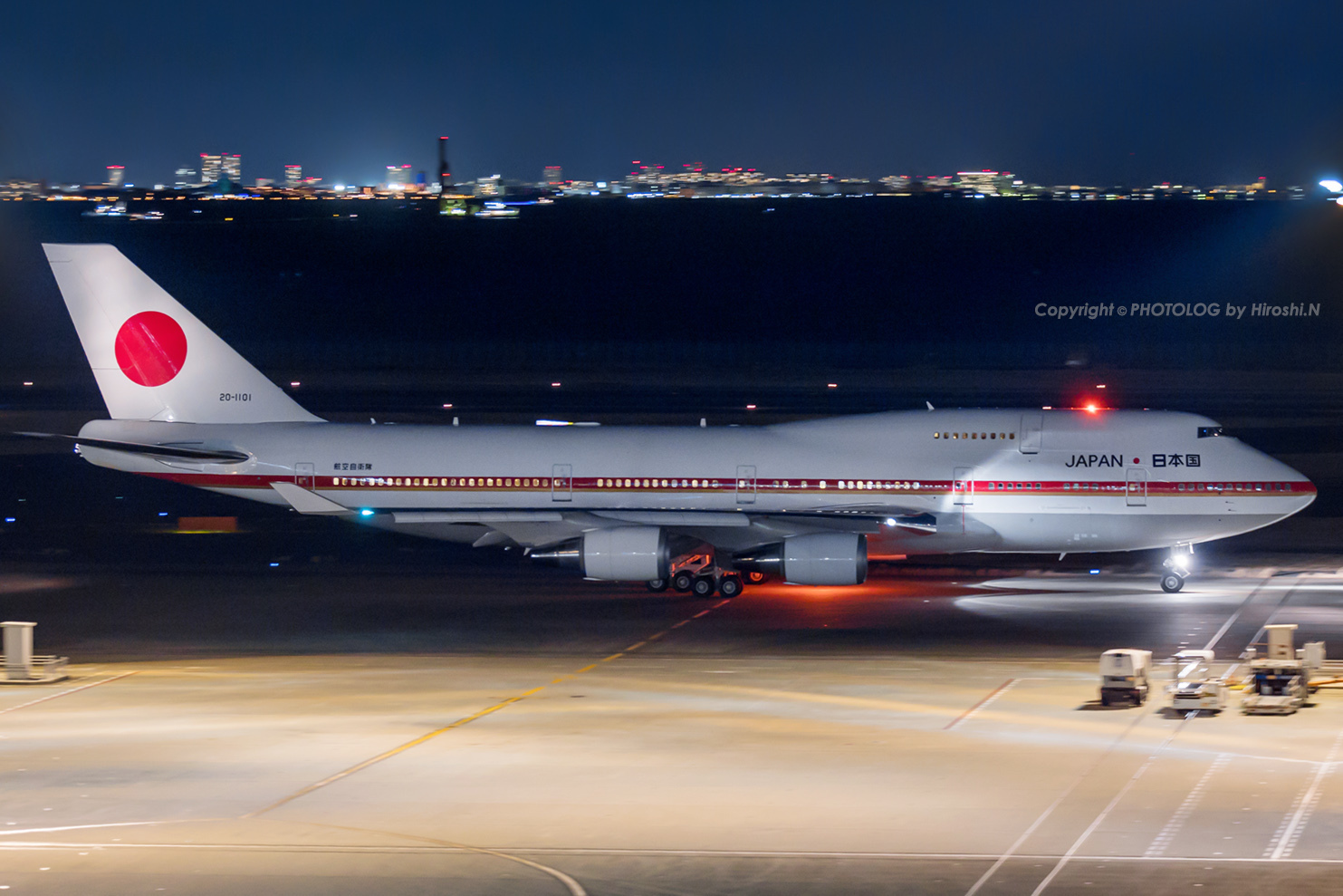2019/1/24 Thu. 羽田空港 - 政府専用機 - : PHOTOLOG by Hiroshi.N