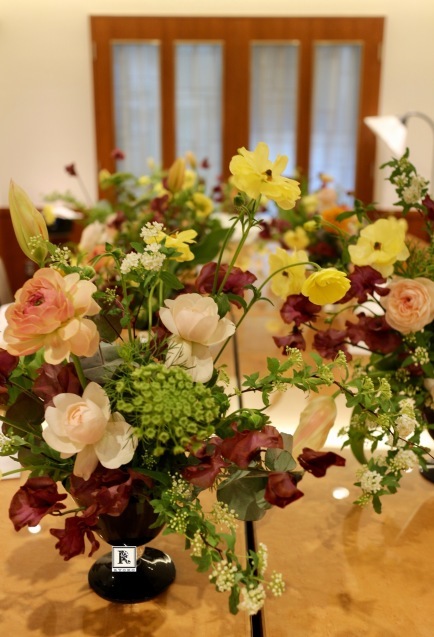 松屋銀座 外商・ロイヤルカスタマーズのみなさま と「春の花をいける・フラワーアレンジメントの体験会」_c0128489_21445297.jpg