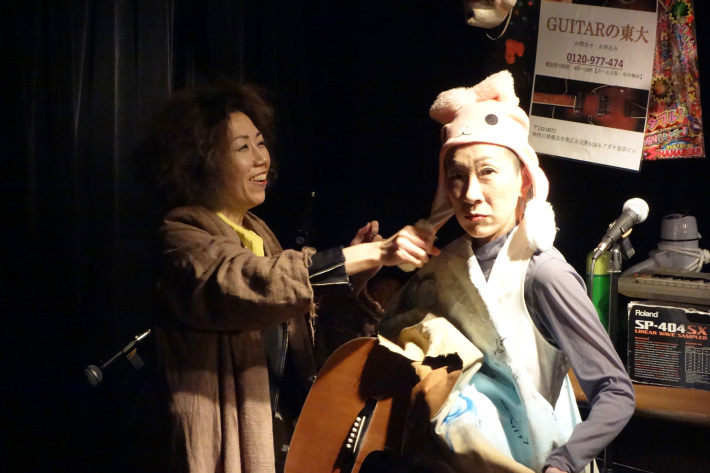 仮想定規 KASO JOGI 闇鍋音楽会 カフェステージ下北沢亭 青木砂織/ほんだまこと THE GATE エディンバラフリンジ2018_f0117059_12520136.jpg