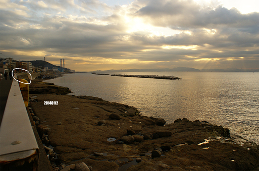 20190113 横須賀「平成最後の」おんべ焼き_e0150566_20353731.jpg