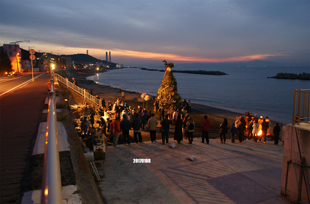 20190113 横須賀「平成最後の」おんべ焼き_e0150566_20395427.jpg