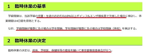 4 826 インフルエンザで学級閉鎖 三百六十五連休