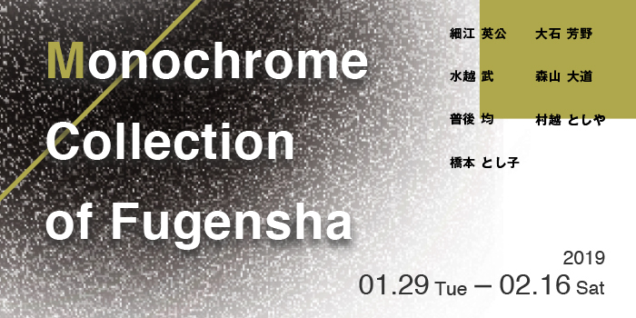 展覧会「Monochrome Collection of Fugensha」_b0187229_18174811.jpg
