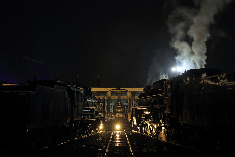 京都・冬の光宴2018～星屑のアクセサリー～ －京都鉄道博物館 扇形車庫ライトアップ（後編）－_b0169330_7223783.jpg