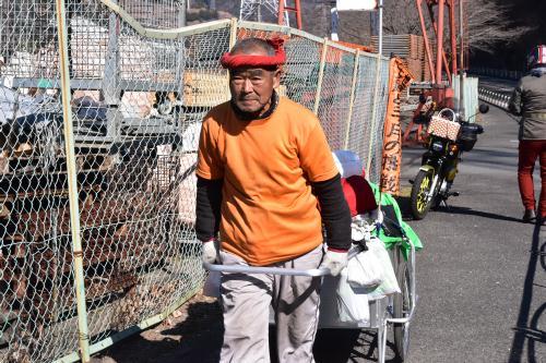 ２０１９年１月２９日(火) 山北町大野山牧場 尾畠さん山北町を行く_f0375202_17332904.jpg