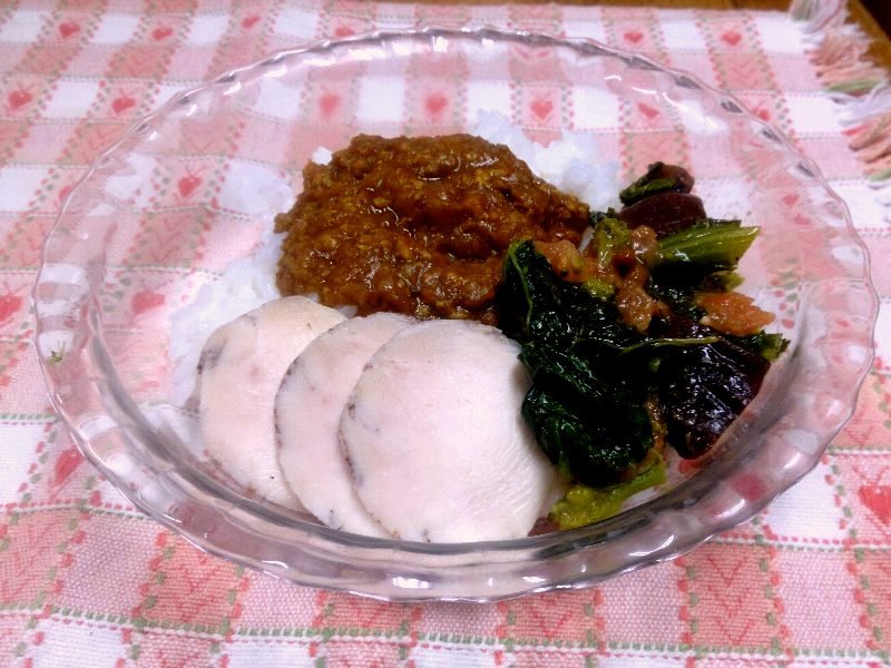 ☆カレーランチ・冷凍庫と冷蔵庫のストック☆_c0092953_06432332.jpg