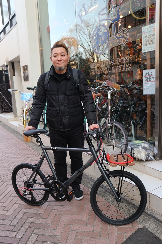 1月29日　渋谷　原宿　の自転車屋　FLAME bike前です_e0188759_16530421.jpg