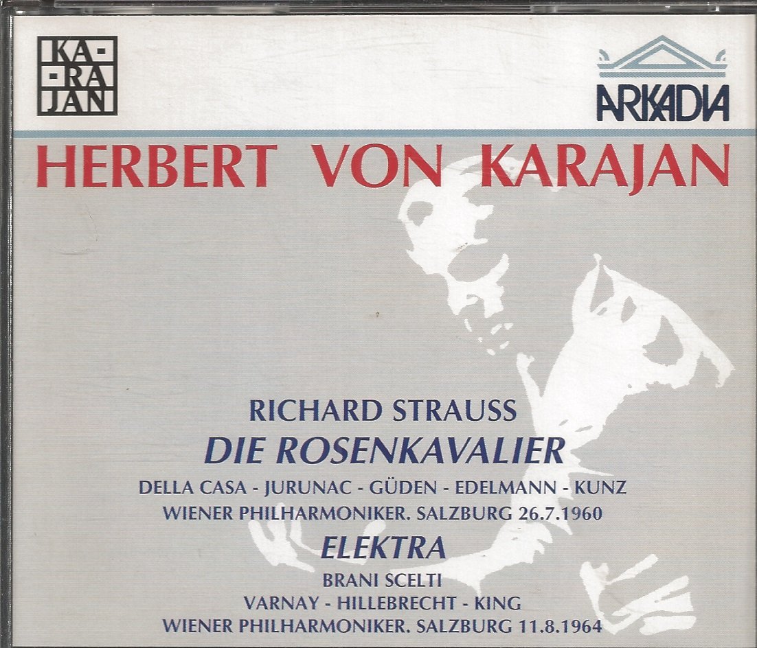 ばらの騎士」カラヤン指揮ウィーン・フィル リーザ・デラ・カーザ