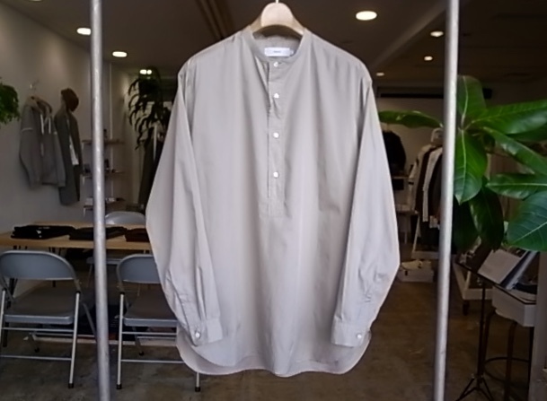 Graphpaper Broad Band Collar Shirt : TRUNK