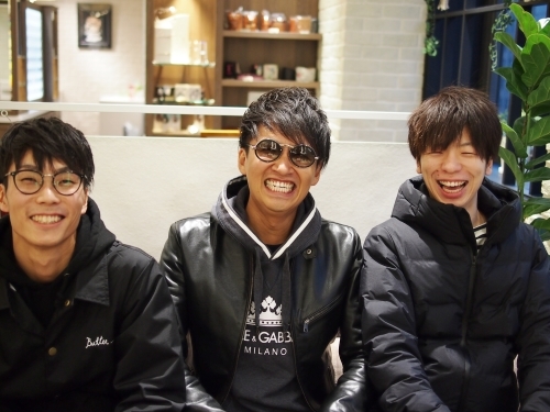 イケメン三人組!_e0195325_19425313.jpg