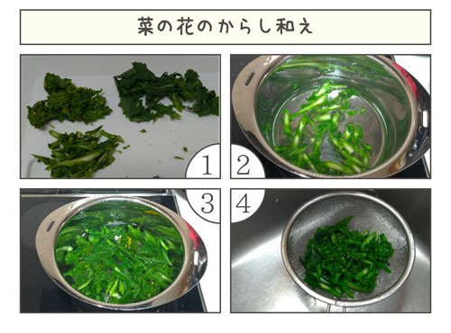 菜の花のからし和えと 残り物には福がある 瞬速おつまみ 菜の花のからし和えと 残り物には福がある 瞬速おつまみ